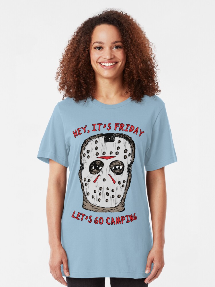 Alternate view of Friday Camping Slim Fit T-Shirt