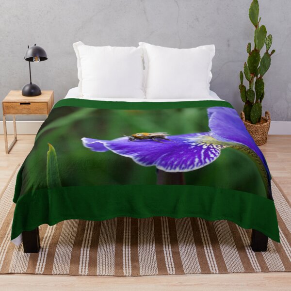 Item preview, Bee On Iris Flower designed and sold by Alisonchambers2.