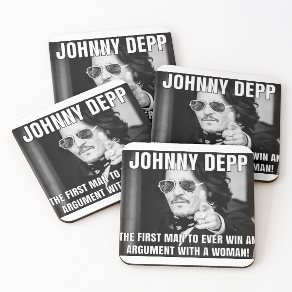 Item preview, Johnny Depp, The First Man To ever Win An Argument Against A Woman  designed and sold by NaniniDesigns.