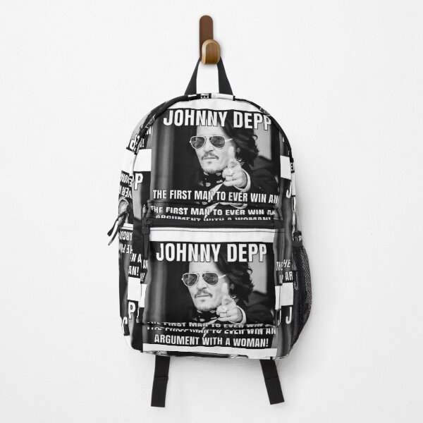 Item preview, Johnny Depp, The First Man To ever Win An Argument Against A Woman designed and sold by NaniniDesigns.