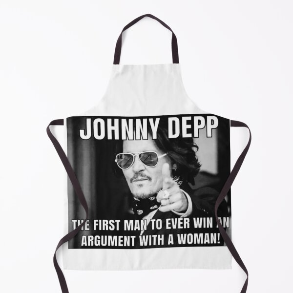 Item preview, Johnny Depp, The First Man To ever Win An Argument Against A Woman  designed and sold by NaniniDesigns.