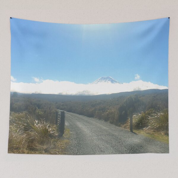 Item preview, Snowy Mountain, Mount Ngāuruhoe, rising majestically through the Clouds. designed and sold by CreateShape.