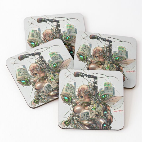 Item preview, A city infested by tiny insectoid robot mecha designed and sold by Akitsu.