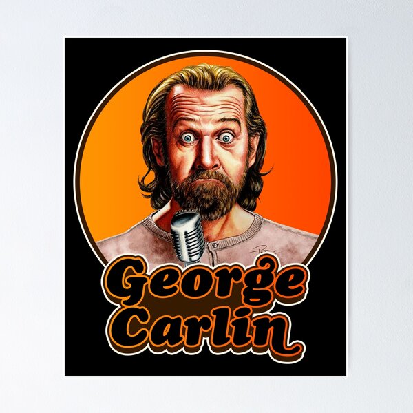Artikel-Vorschau von Retro George Carlin 70er Style Tribute, designt und verkauft von BrycenDooley.