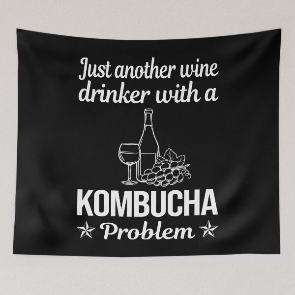 Item preview, Wine Drinker Kombucha Booch designed and sold by zuehloxerxk.