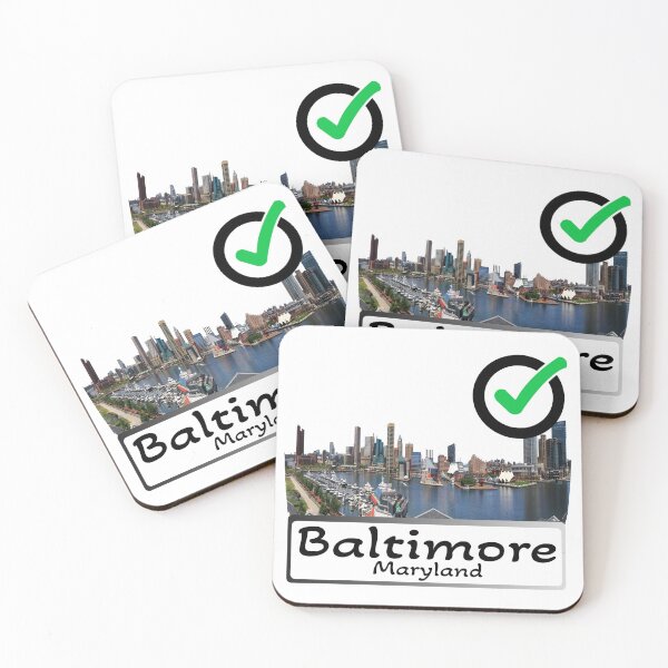 Item preview, Baltimore maryland united states of america foto4 designed and sold by WhereIsTravis.