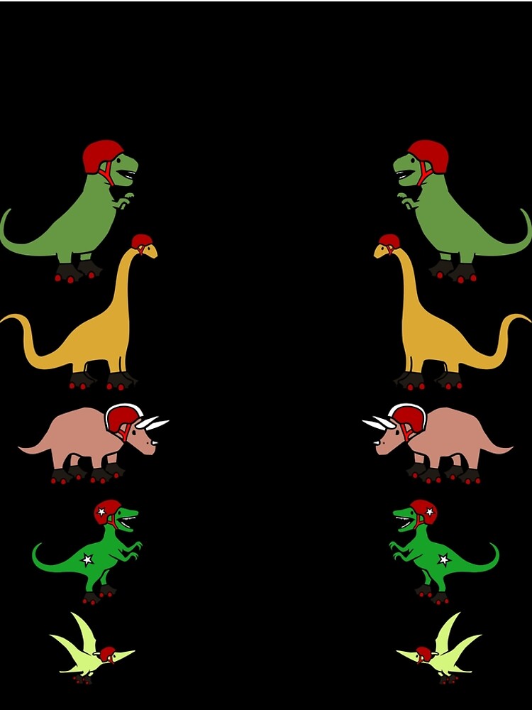 Thumbnail 5 of 5, Leggings, Roller Derby Dinosaurs designed and sold by jezkemp.