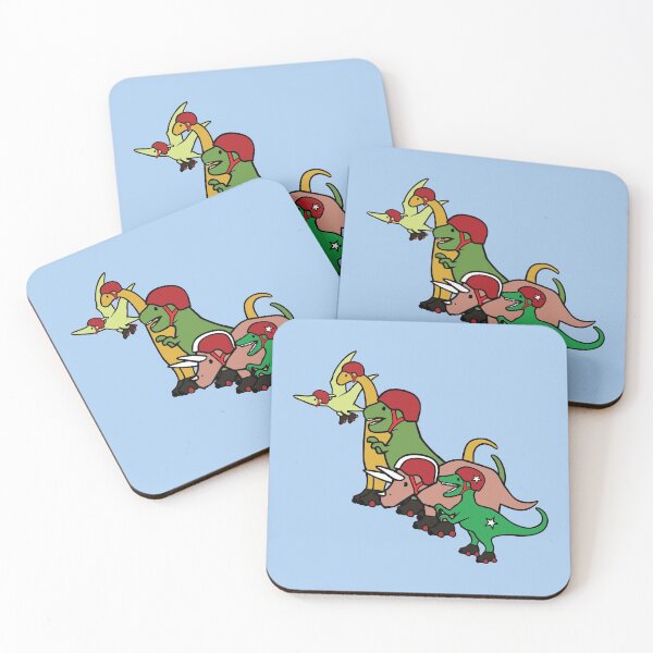 Item preview, Roller Derby Dinosaurs designed and sold by jezkemp.