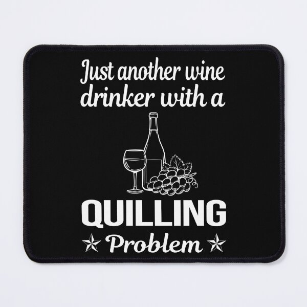 Item preview, Wine Drinker Quilling designed and sold by zuehloxerxk.