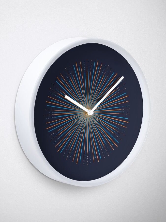 Alternate view of Sunburst Clock