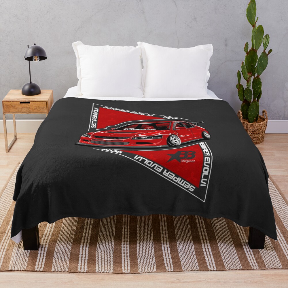 Semper Evolvi Throw Blanket