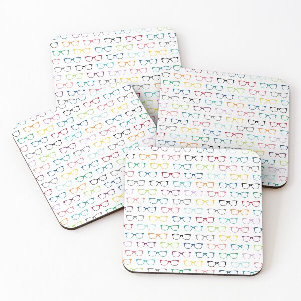 Artikelvorschau, Hipster Brille Geek Muster entworfen und verkauft von whimseydesigns.