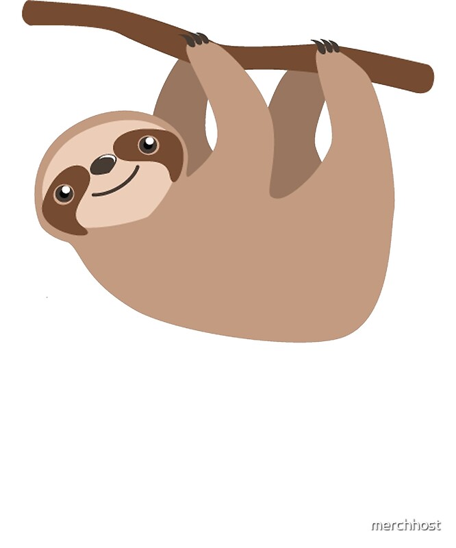 sloth cartoon