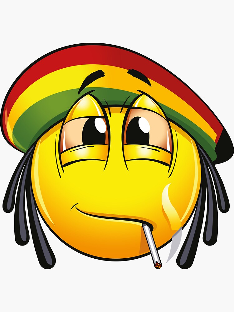 “Emoji Bob Marley” Sticker for Sale by inmode-az | Redbubble