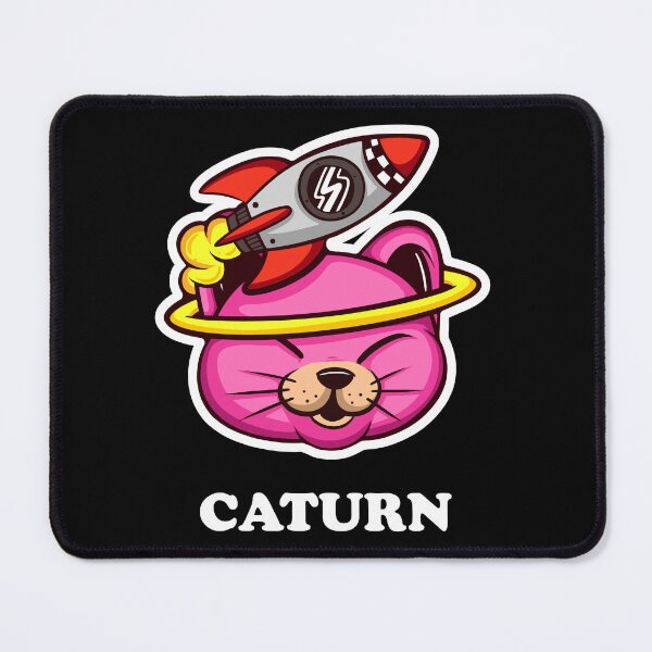 Item preview, Caturn Space Cat designed and sold by GraphismCats.