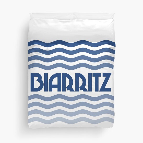 Biarritz, France Duvet Cover