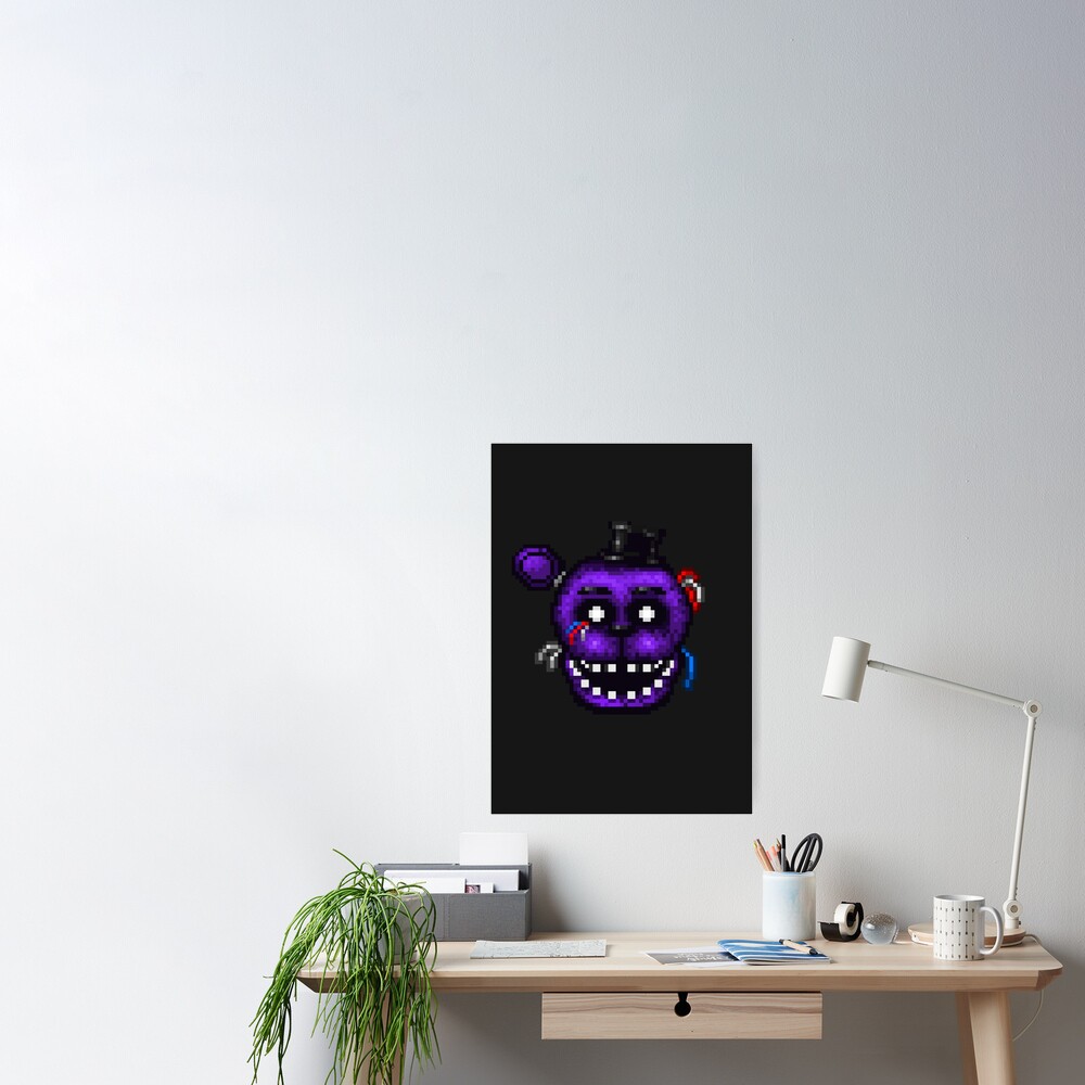 Five Nights at Freddy's 2 - Pixel art - Shadow Freddy Art Board Print for  Sale by GEEKsomniac