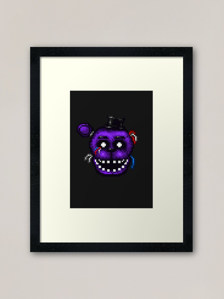 Five Nights at Freddy's 2 - Pixel art - Shadow Freddy Art Board Print for  Sale by GEEKsomniac