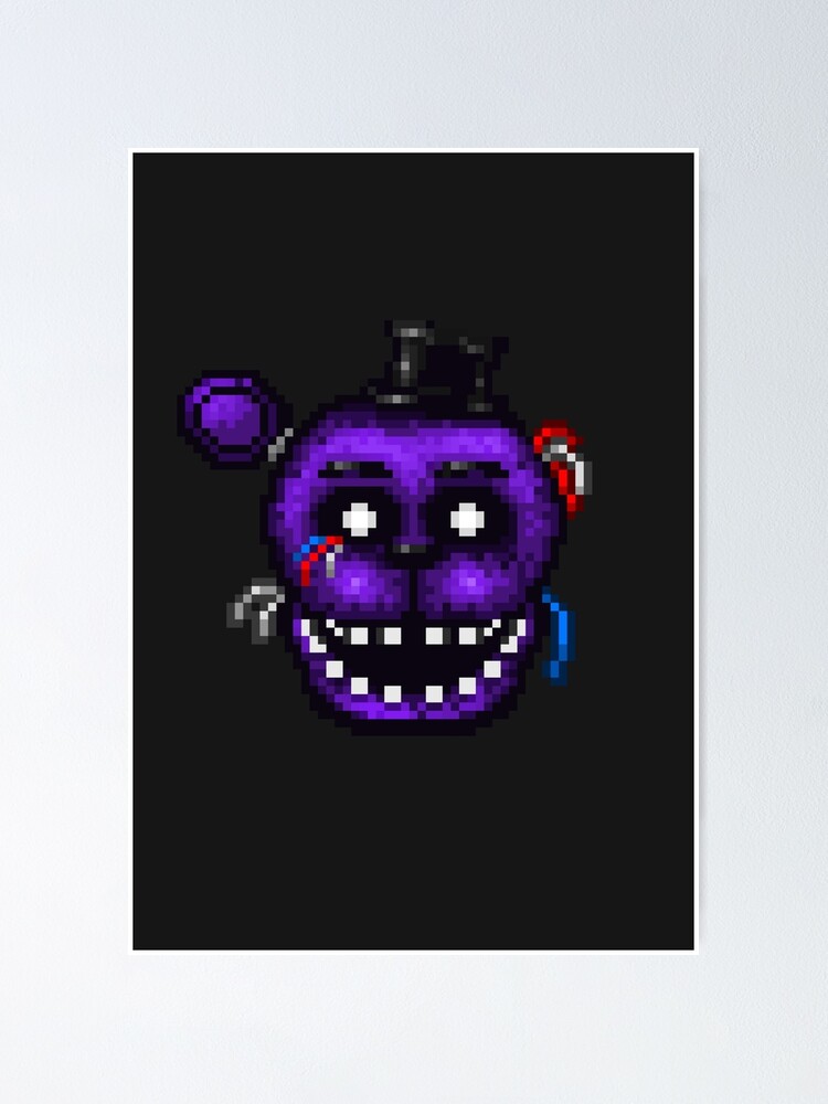 Five Nights at Freddy's 3 - Pixel art - Phantom Foxy Poster for Sale by  GEEKsomniac