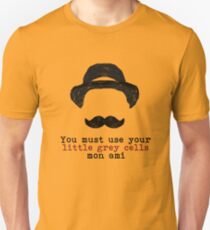 Agatha Christie: Hercule Poirot - Little Grey Cells Unisex T-Shirt