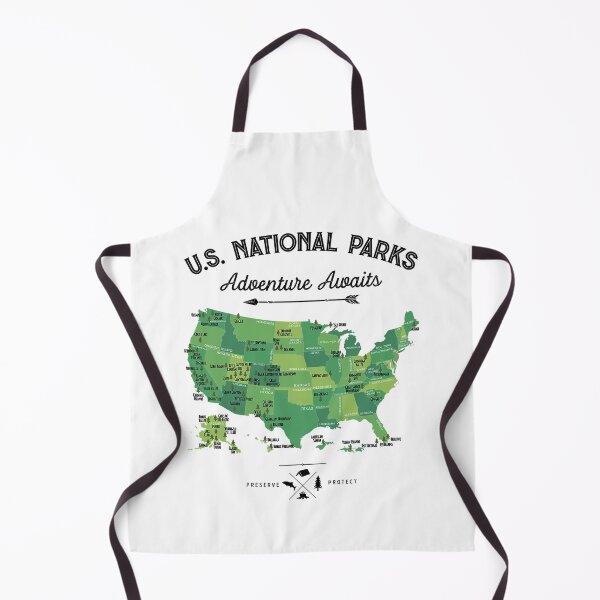 Item preview, 62 National Parks Map Gifts US Park Vintage Camping Hiking designed and sold by BennetJaco.