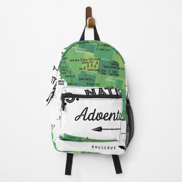 Item preview, 62 National Parks Map Gifts US Park Vintage Camping Hiking designed and sold by BennetJaco.