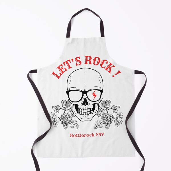 Item preview, LET'S ROCK !Bottlerock Festival Napa Valley white designed and sold by KS-Y.