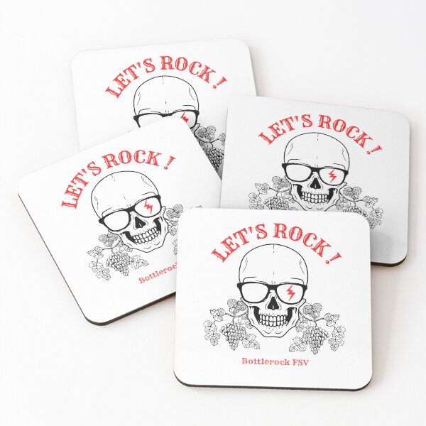 Item preview, LET'S ROCK !Bottlerock Festival Napa Valley white designed and sold by KS-Y.