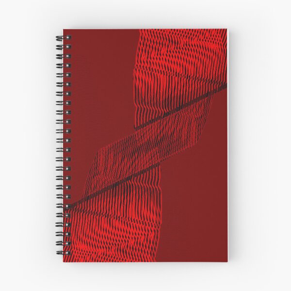 Item preview, Red lines interlaced designed and sold by dominiquelandau.