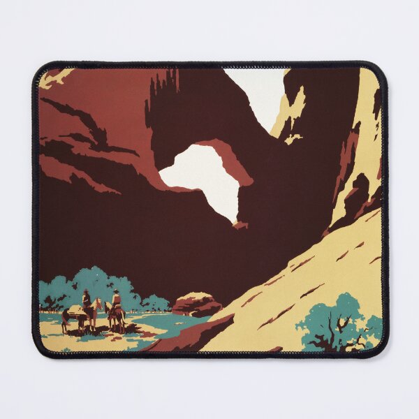 Item preview, SEE AMERICA National Park Utah United States Travel Bureau 1936 WPA Vintage Travel Poster designed and sold by retroposters.