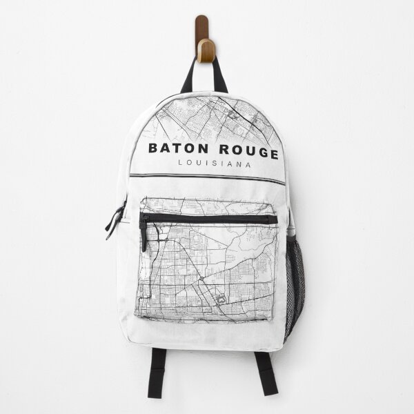Item preview, Baton Rouge Map designed and sold by Tamas Das.