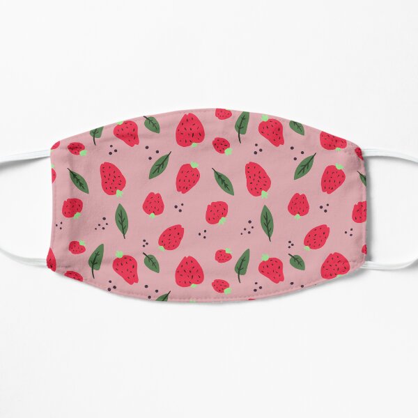Wild Strawberries Flat Mask