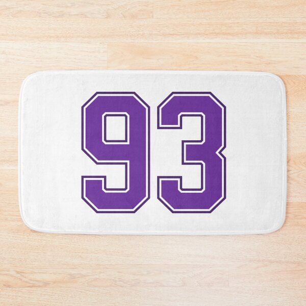Item preview, Purple Number 93 lucky sports jersey ninety three designed and sold by HeavyStyle.