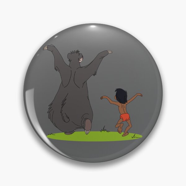 Item preview, Baloo and Mowgli designed and sold by atishaChristian.