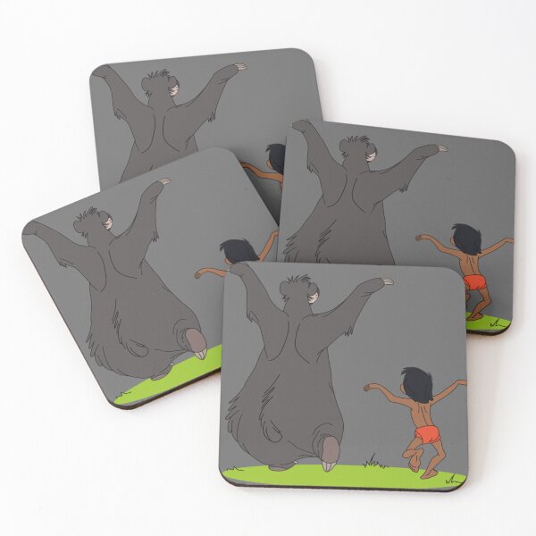 Item preview, Baloo and Mowgli designed and sold by atishaChristian.