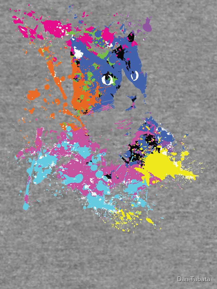 Color Splash Cat by dmtab
