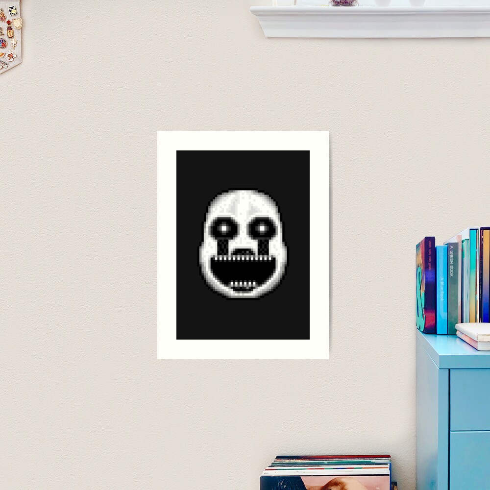 FNAF Nightmare Marionette Art Print 5x7in 