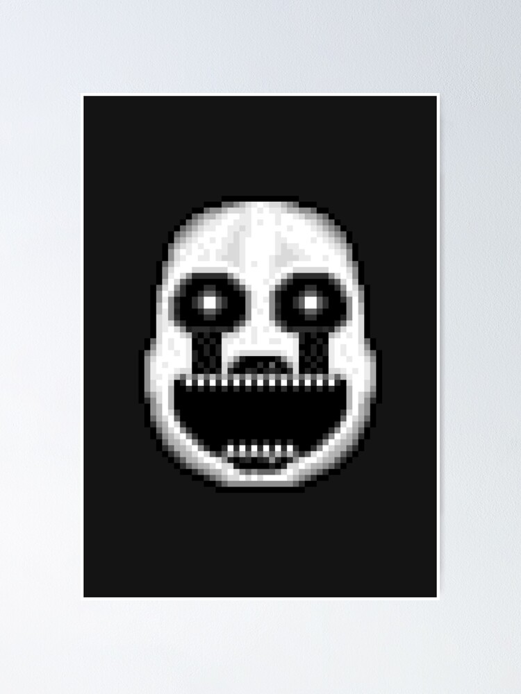 Nightmare Marionette - Five Nights at Freddys 4 - Pixel art