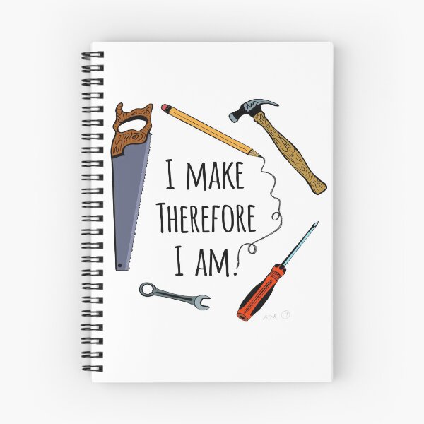 Item preview, I make therefore I am designed and sold by SurlyAmy.