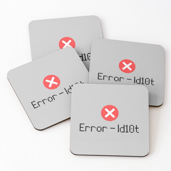 Item preview, Error - Id10t designed and sold by Yankee Doodle Gandy.