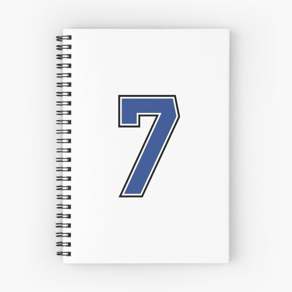 Item preview, Blue Number 7 lucky sports jersey seven designed and sold by HeavyStyle.