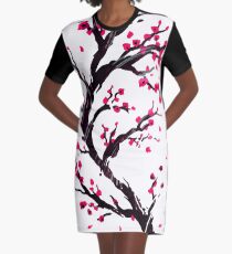 Cherry Blossom T-Shirt Kleid