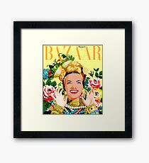 CARMEN MIRANDA Framed Print