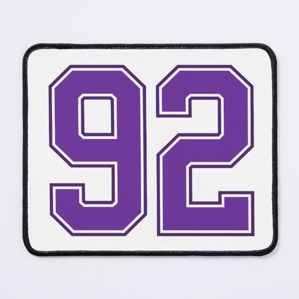 Item preview, Purple Number 92 lucky sports jersey ninety two designed and sold by HeavyStyle.