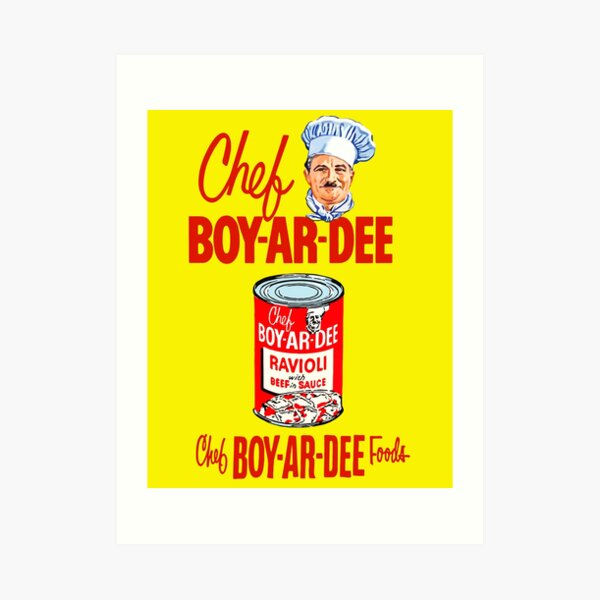 Chef Boyardee Art Prints | Redbubble