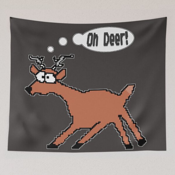 Item preview, Oh Deer! 8bit Design designed and sold by iNukeDesign.