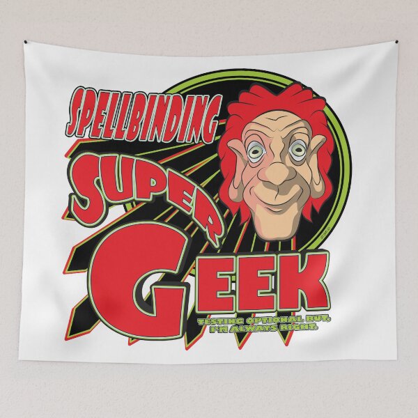 Item preview, SPELLBINDING SUPER GEEK designed and sold by MontanaJack.
