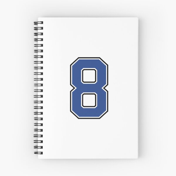 Item preview, Blue Number 8 lucky sports jersey eight designed and sold by HeavyStyle.