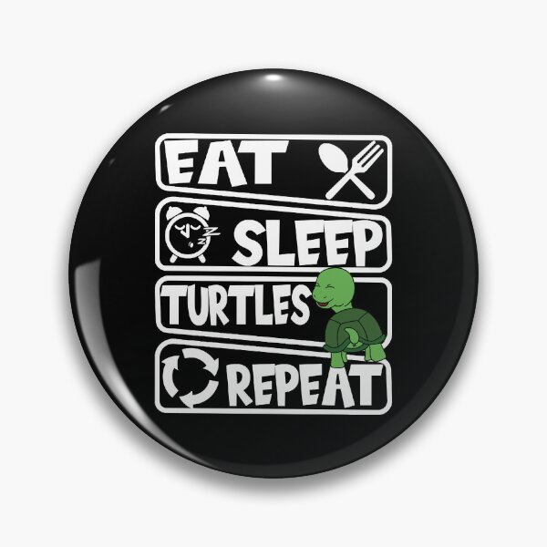 Item preview, Sea Turtles Tortoises Eat Sleep Turtles Repeat  designed and sold by MatthewBr15075.