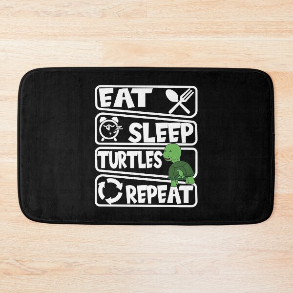 Item preview, Sea Turtles Tortoises Eat Sleep Turtles Repeat  designed and sold by MatthewBr15075.